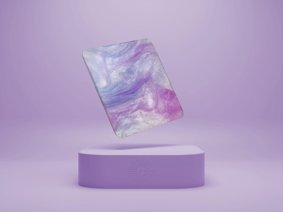 1/8&quot; Pearl Acrylic - Blueberry Lavender