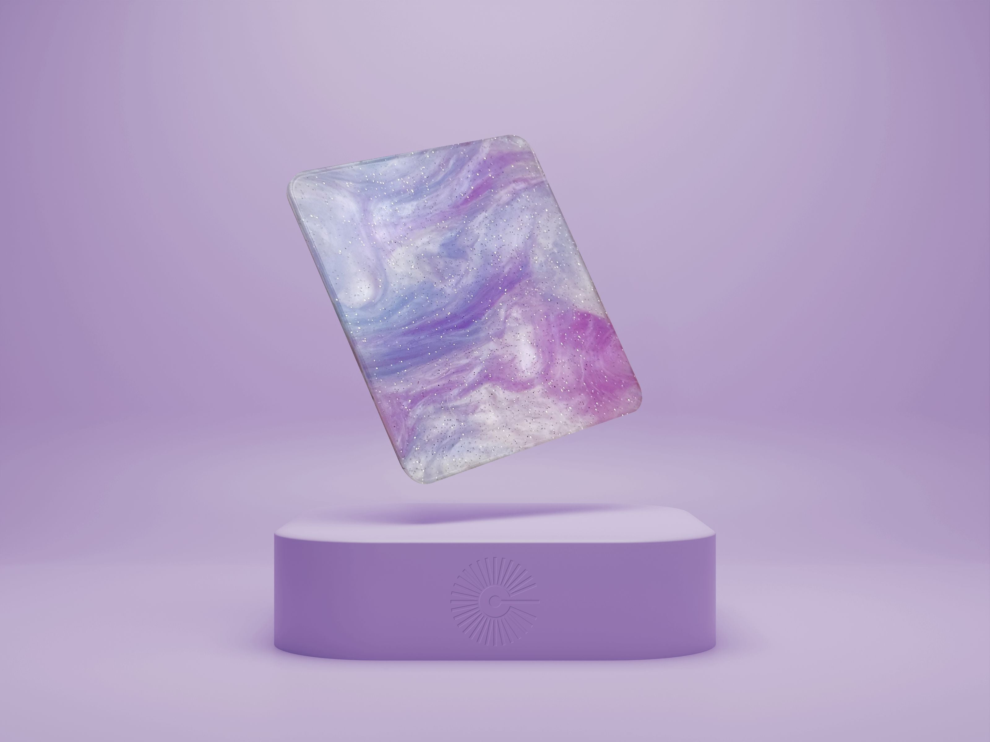 1/8&quot; Pearl Acrylic - Blueberry Lavender