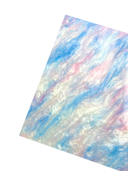 1/8" Pearl Acrylic - Cotton Candy