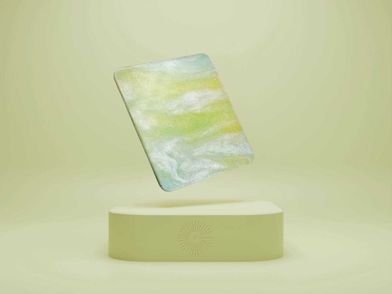 1/8&quot; Pearl Acrylic - Lemon Soda