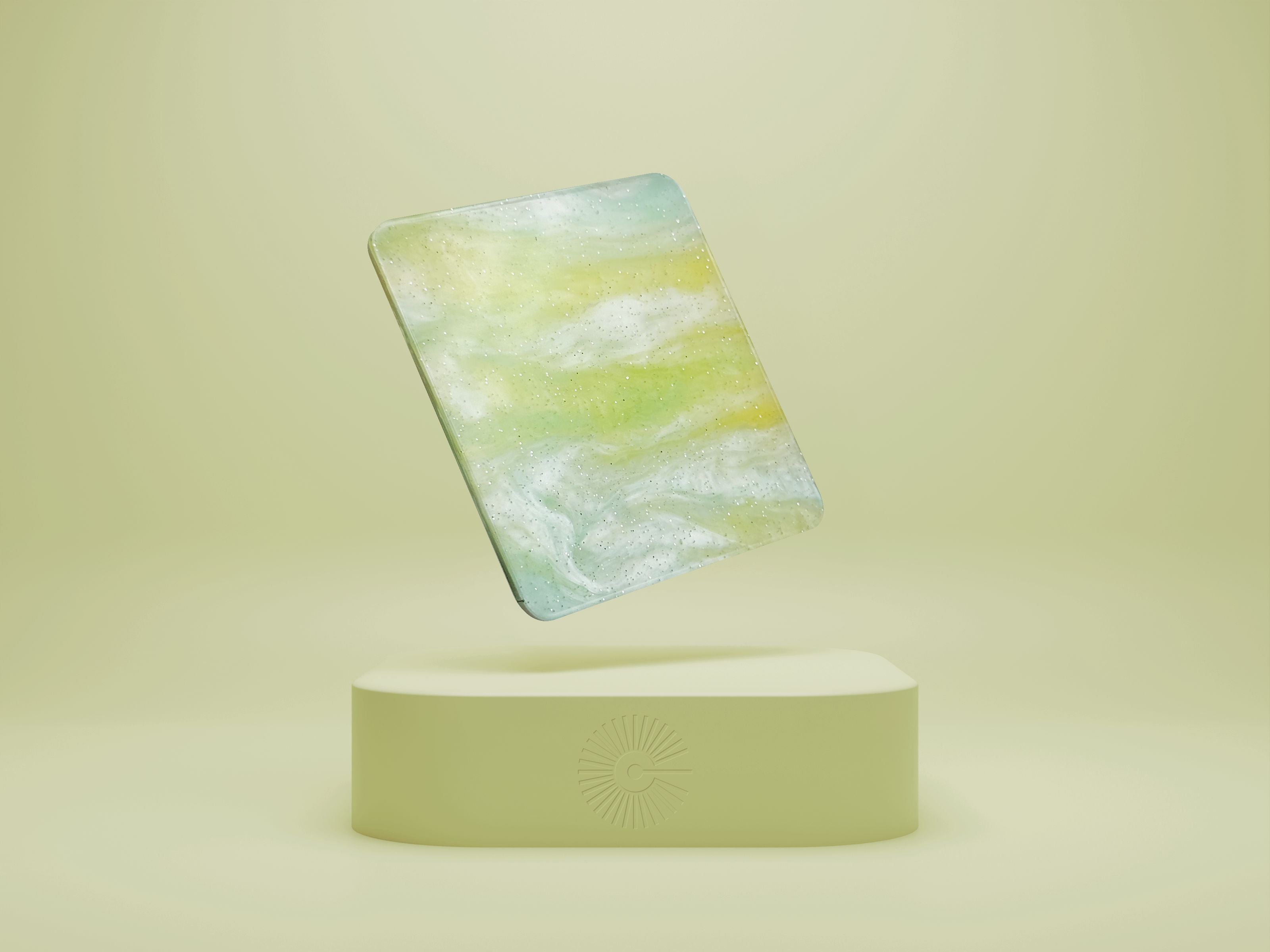 1/8&quot; Pearl Acrylic - Lemon Soda