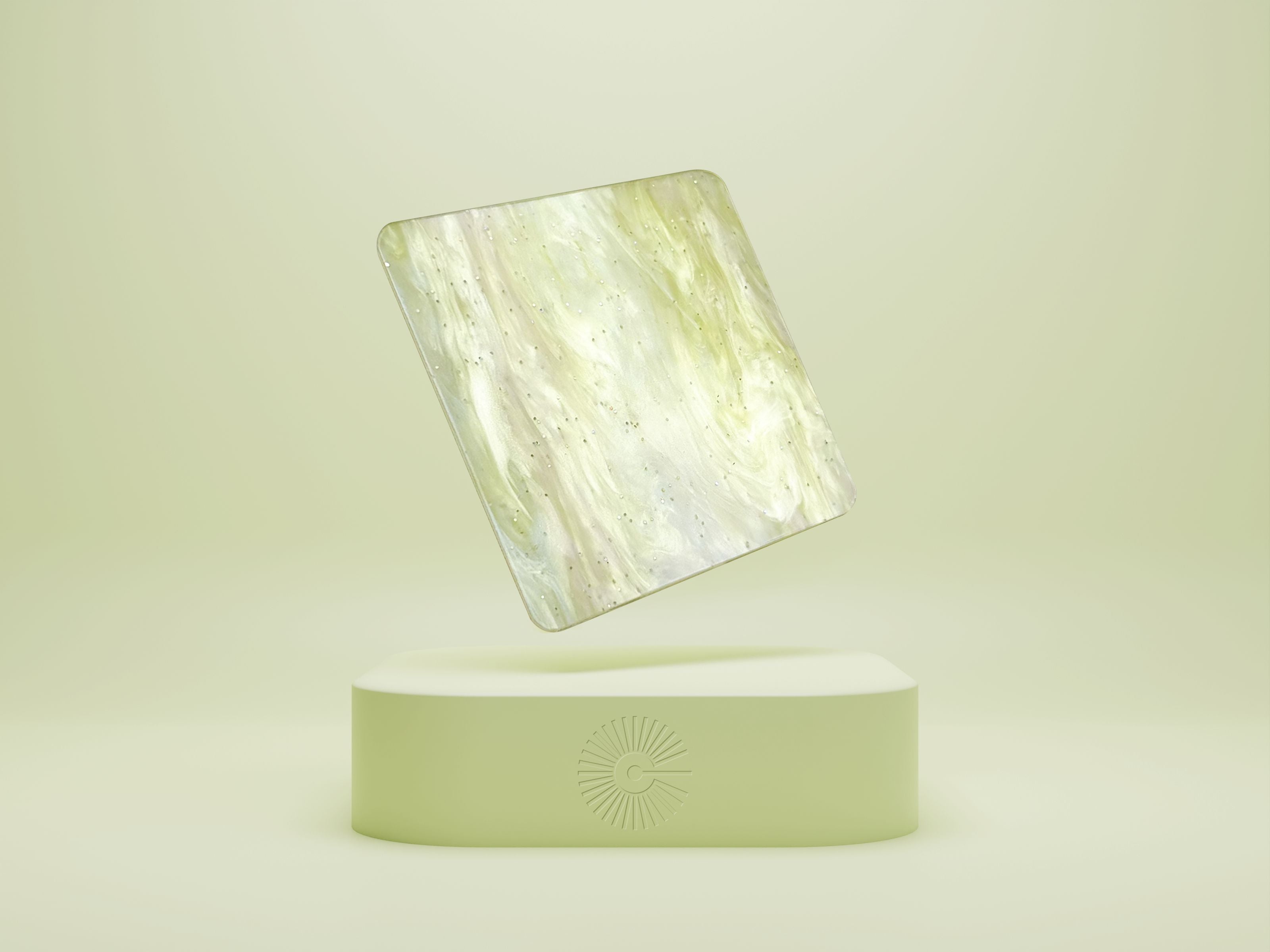 1/8&quot; Pearl Acrylic - Olive