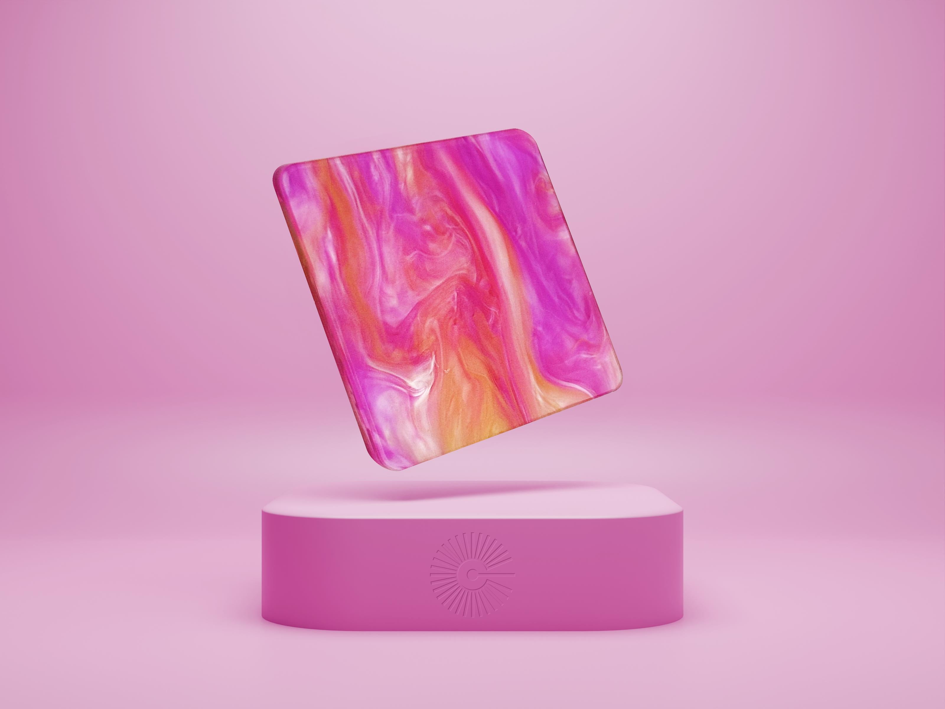 1/8&quot; Pearl Acrylic - Tropical Twist