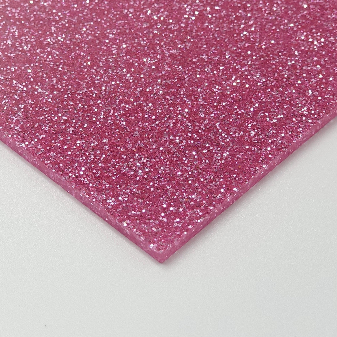 1/8&quot; Glitter Acrylic - Pink - COHn Acrylics