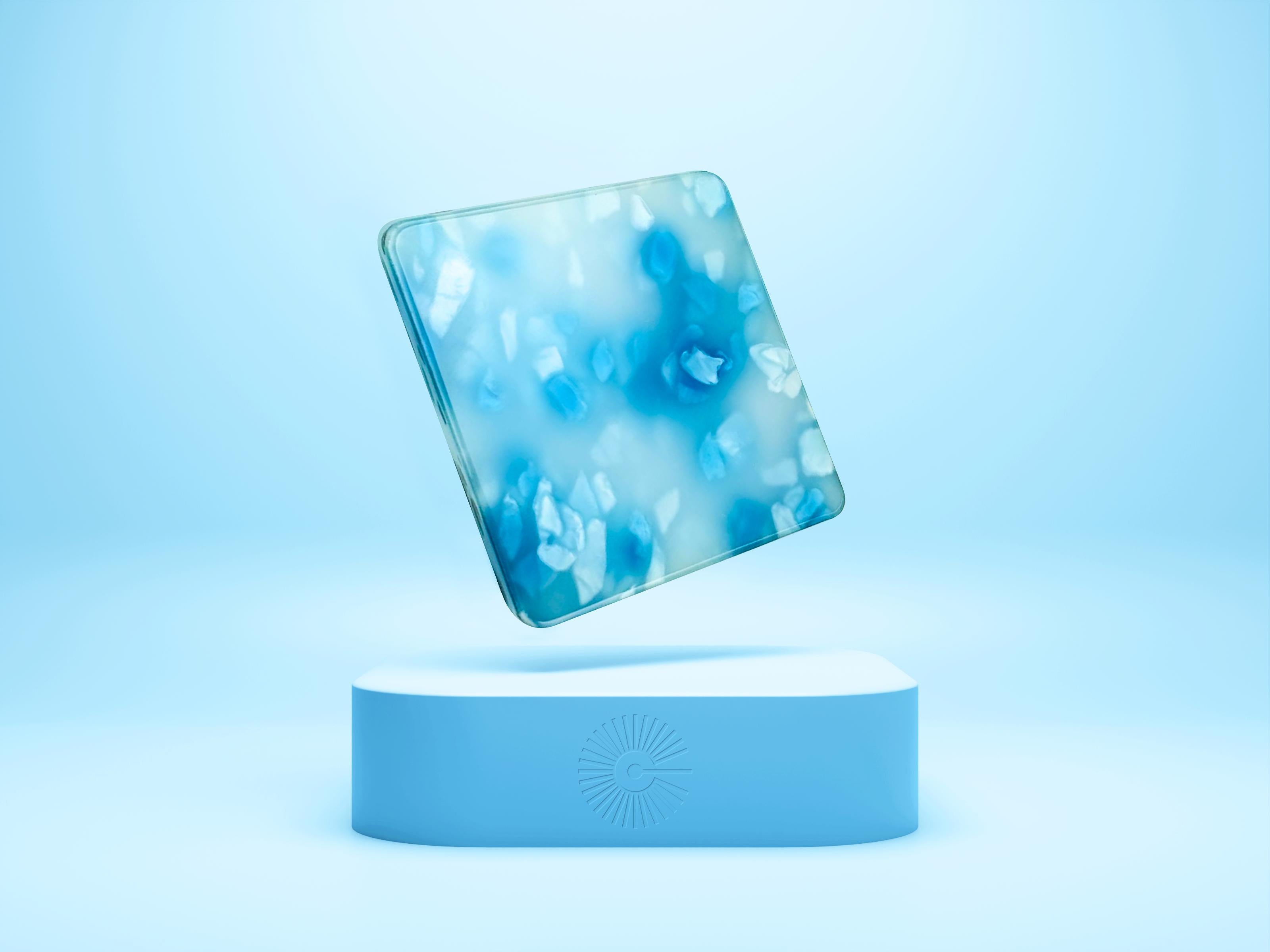 1/8&quot; Terrazzo Acrylic - Frostbite Fizz