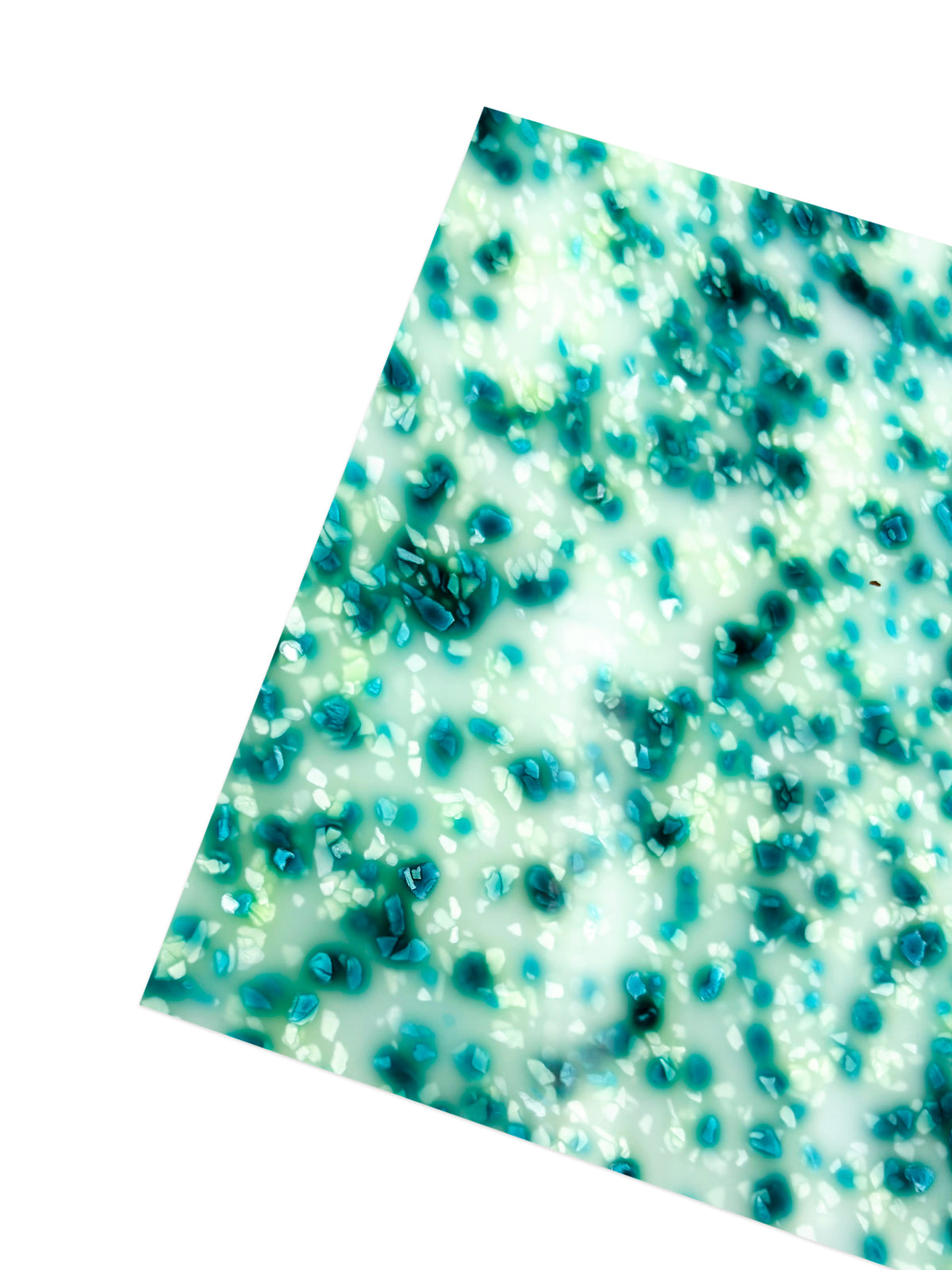 1/8" Terrazzo Acrylic - Jade Pebble