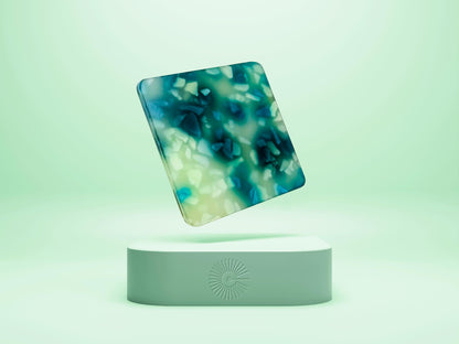 1/8&quot; Terrazzo Acrylic - Jade Pebble