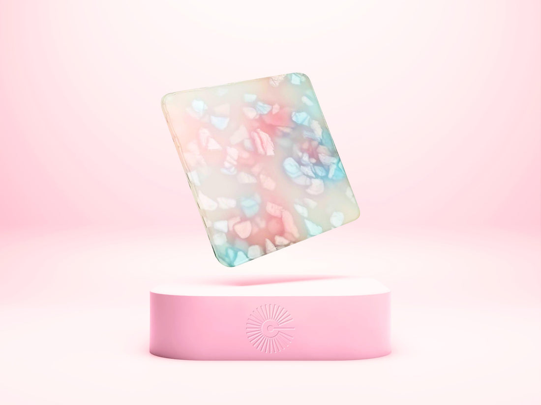 1/8&quot; Terrazzo Acrylic - Jelly Quartz