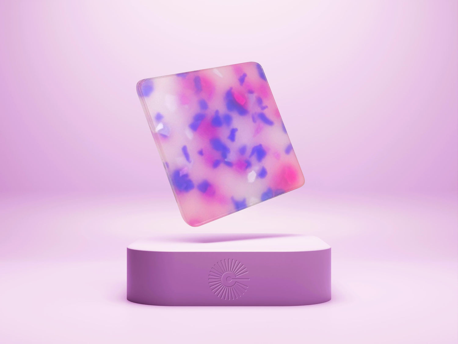 1/8&quot; Terrazzo Acrylic - Twilight Bloom