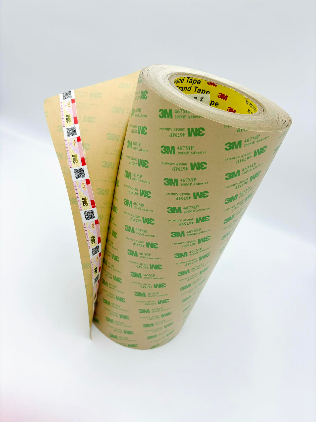 3M™ 467MP Double-Sided Adhesive Tape - 12" x 60yd