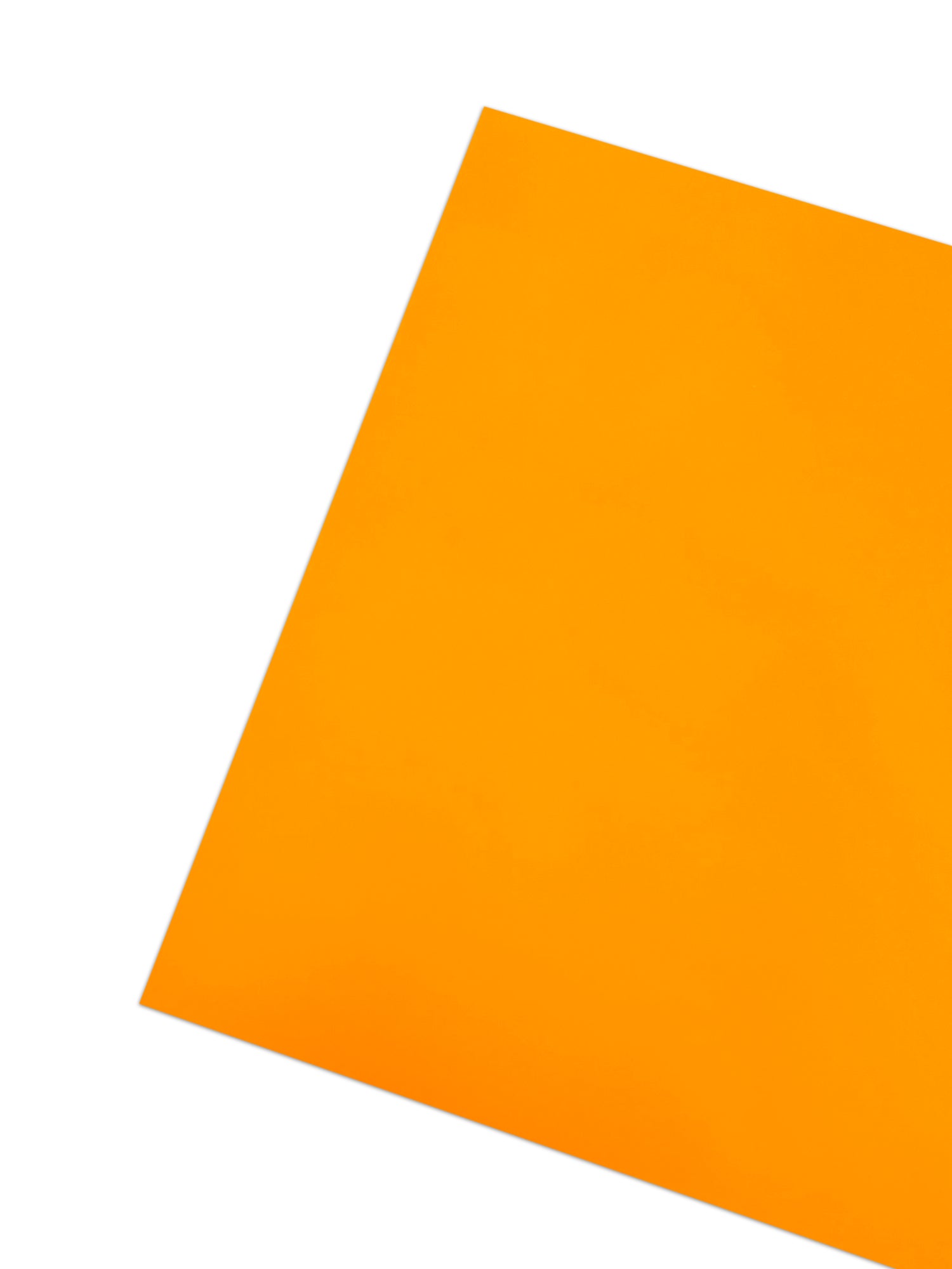 1/8” Essentials - Orange Cast Acrylic