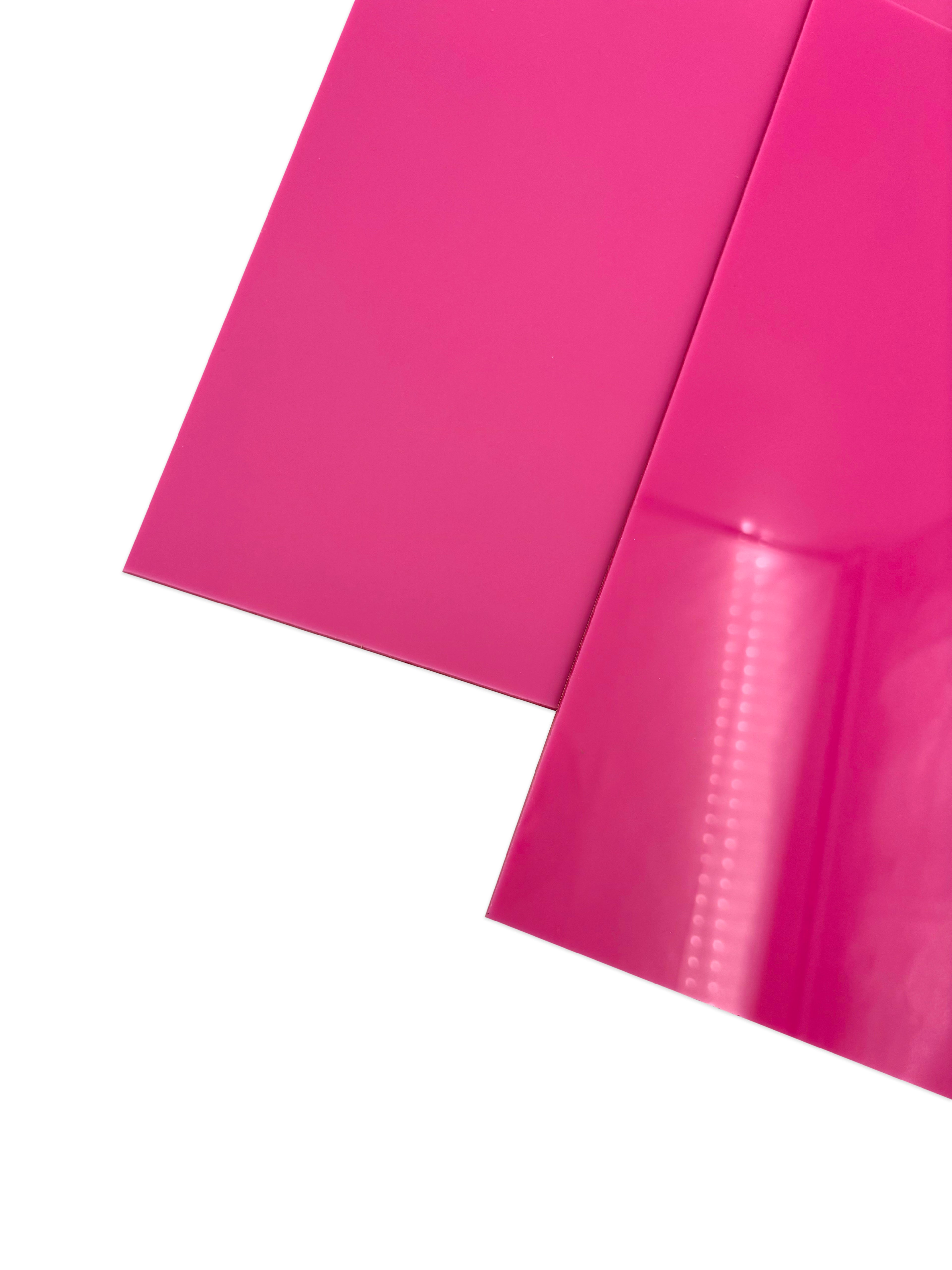 1/8” Essentials - Pink Cast Acrylic