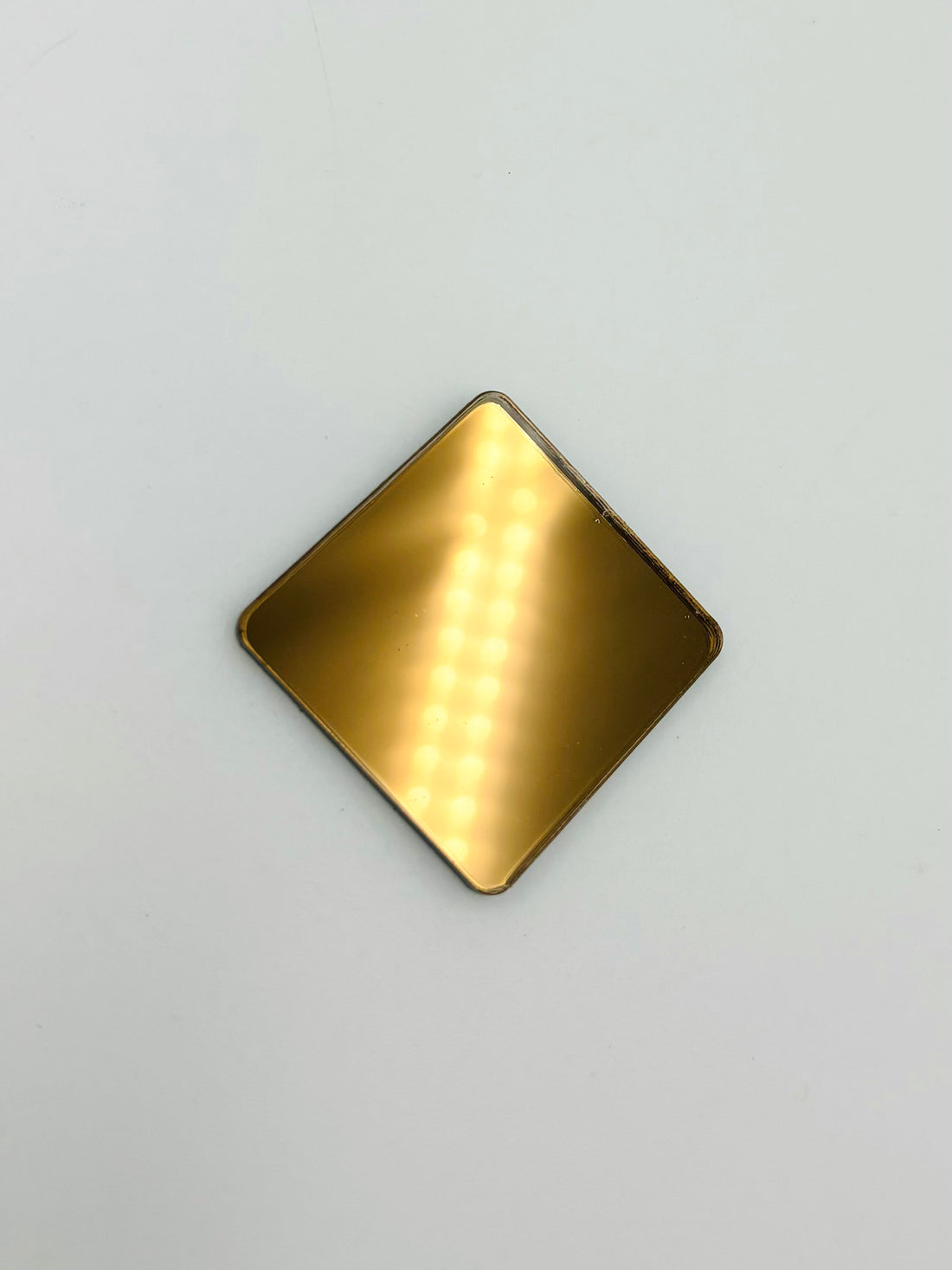 Double-Sided Mirror Acrylic Sheet - Brown/Silver